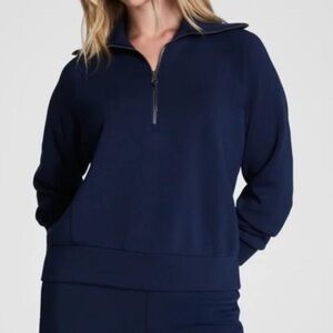 Spanx AirEssentials Half Zip Sweatshirt